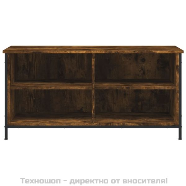 ТB шкаф, опушен дъб, 100x40x50 см, инженерно дърво