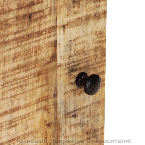 Шкаф за баня 38x33x58 см масивно мангово дърво