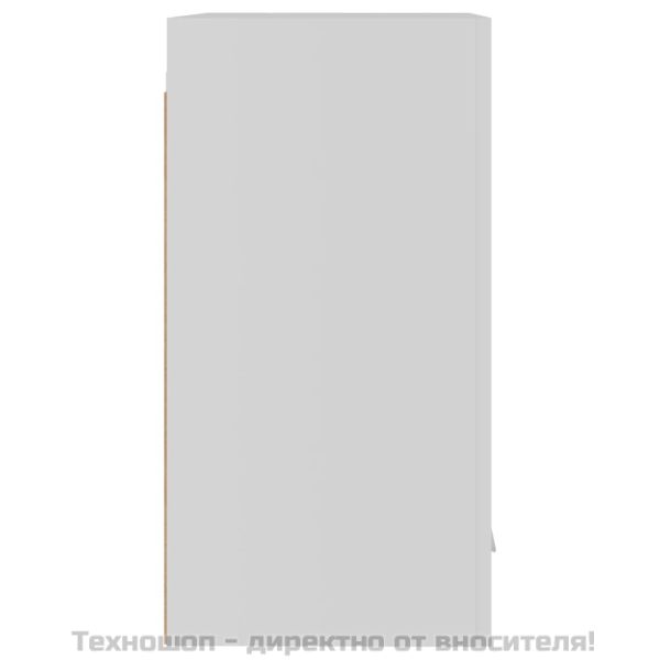 Висящ шкаф "Lyon" бял 39,5x31x60 см, инженерно дърво