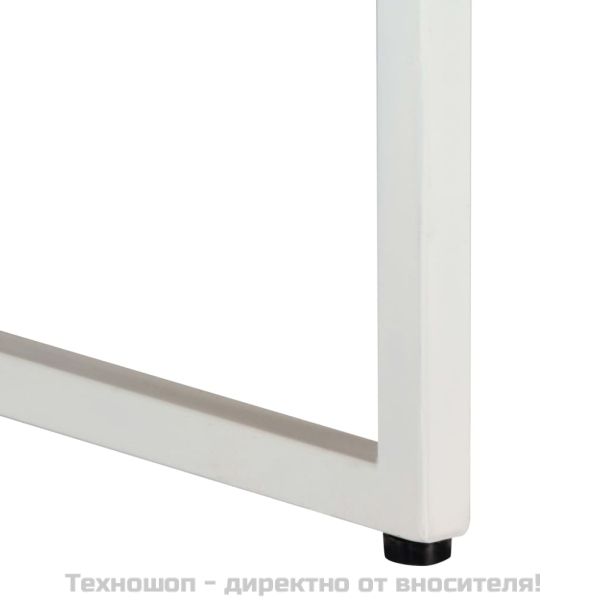 Маса за кафе, 110x110x36 см, мангово дърво масив