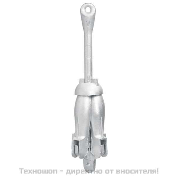 Сгъваема котва с въже сребриста 6 kg Горещо поцинкован чугун