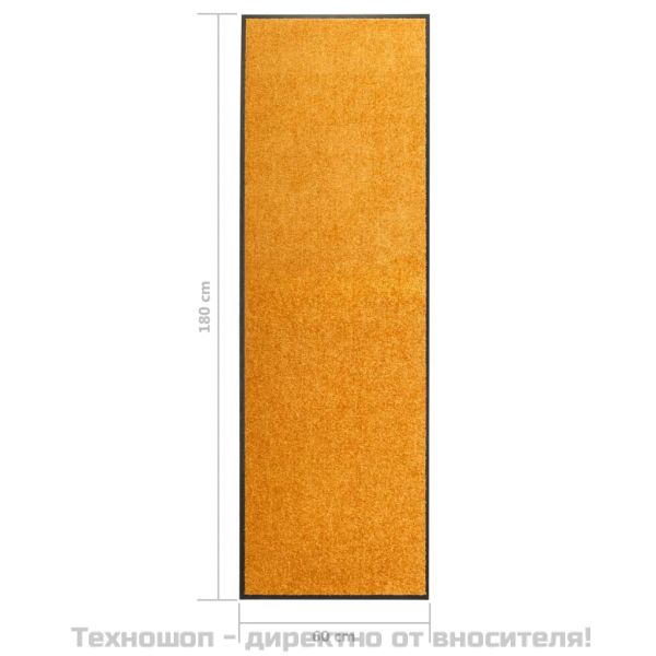 Перима изтривалка, оранжева, 60x180 см