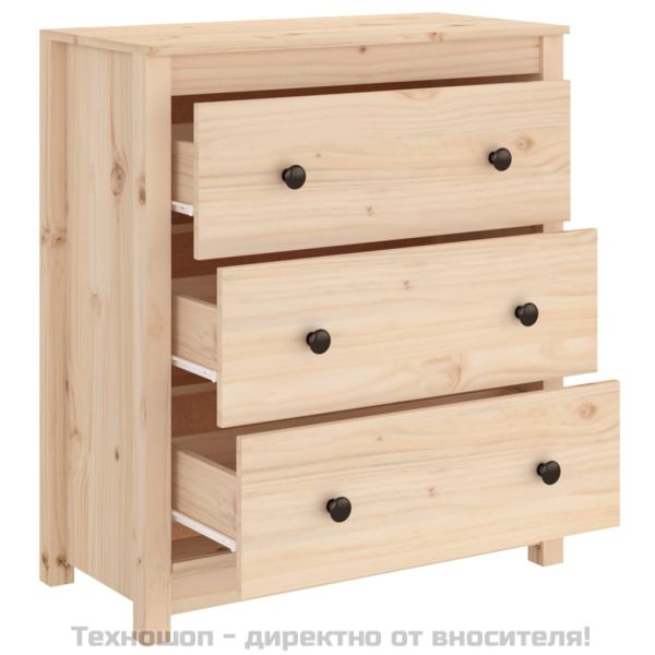 Сайдборд, 70x35x80 см, бор масив