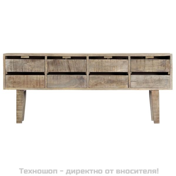 Сайдборд, 140x30x60 см, мангово дърво масив