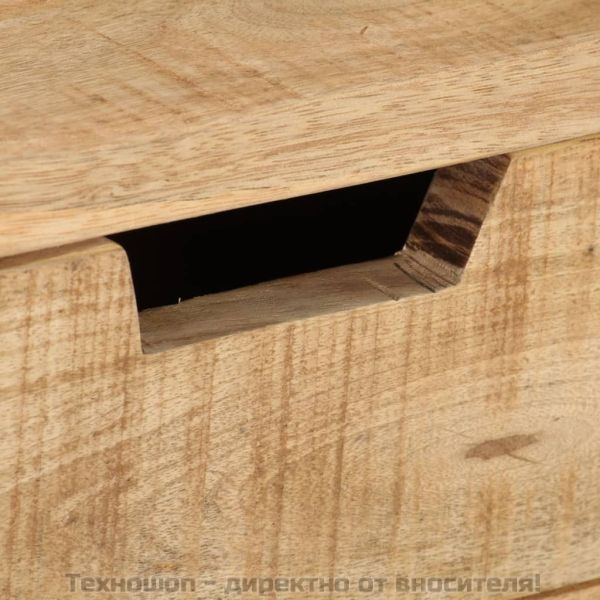 Бюро, 100x45x90 см, грубо мангово дърво масив