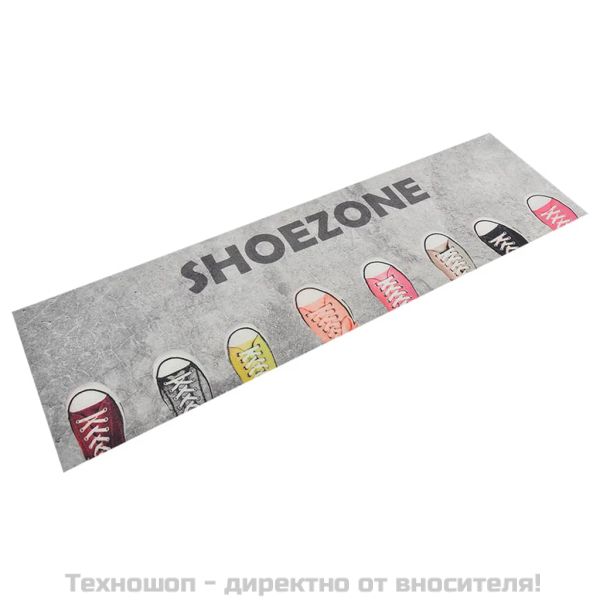 Кухненско килимче, миещо, Shoezone, 45x150 см, кадифе