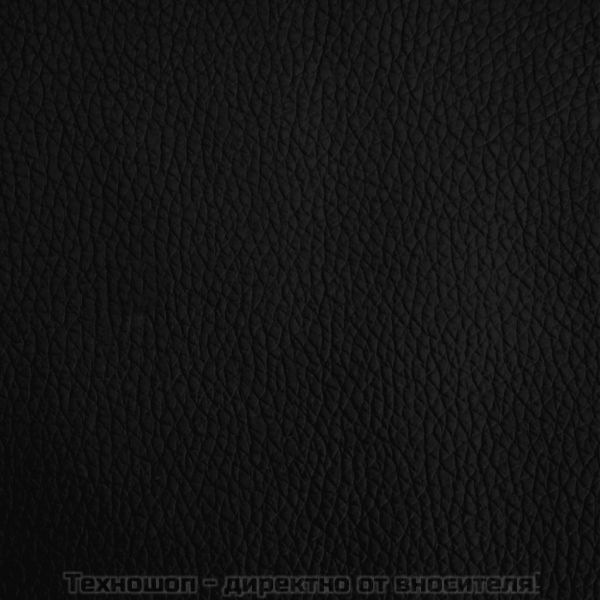 Кучешко легло, черно, 90x53x30 см, изкуствена кожа