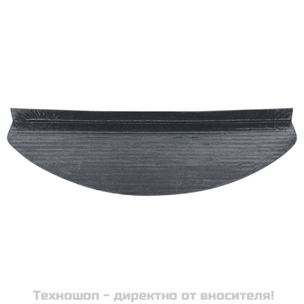 Самозалепващи стелки за стъпала, 10 бр, сиви, 65x22,5x3,5 см