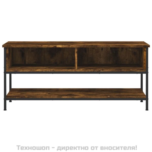ТB шкаф, опушен дъб, 100x35x45 см, инженерно дърво