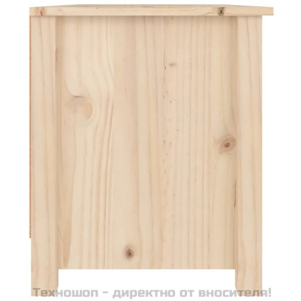 Пейка за обувки, 70x38x45,5 см, бор масив