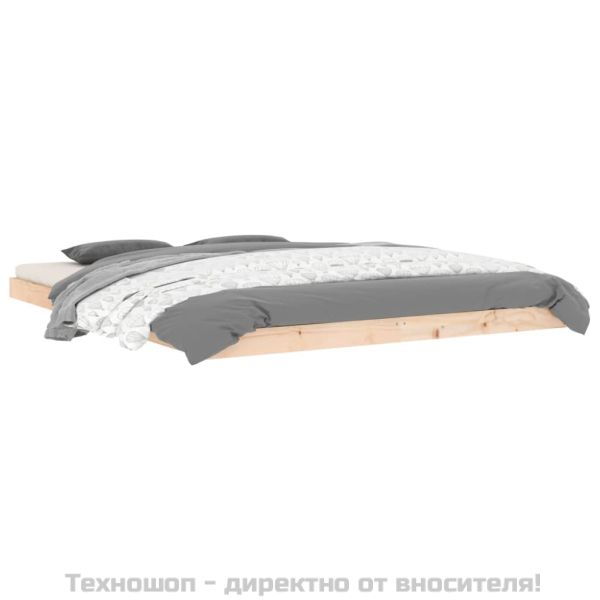 Рамка за легло 150x200 cм King Size бор масив