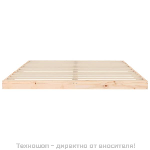 Рамка за легло 150x200 cм King Size бор масив