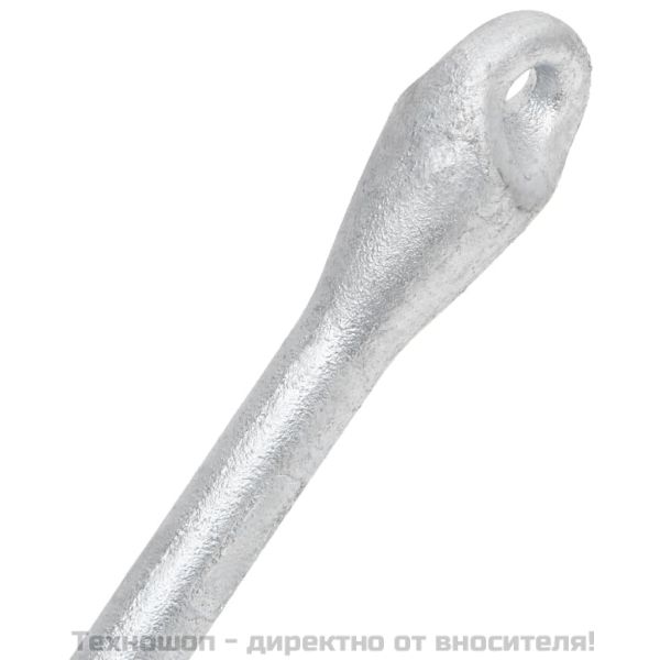 Сгъваема котва, сребриста, 8 кг, Горещо поцинкован чугун