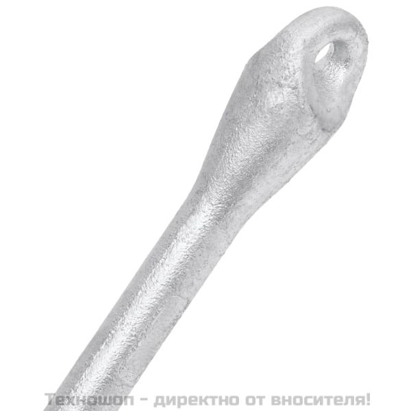 Сгъваема котва, сребриста, 4 кг, Горещо поцинкован чугун