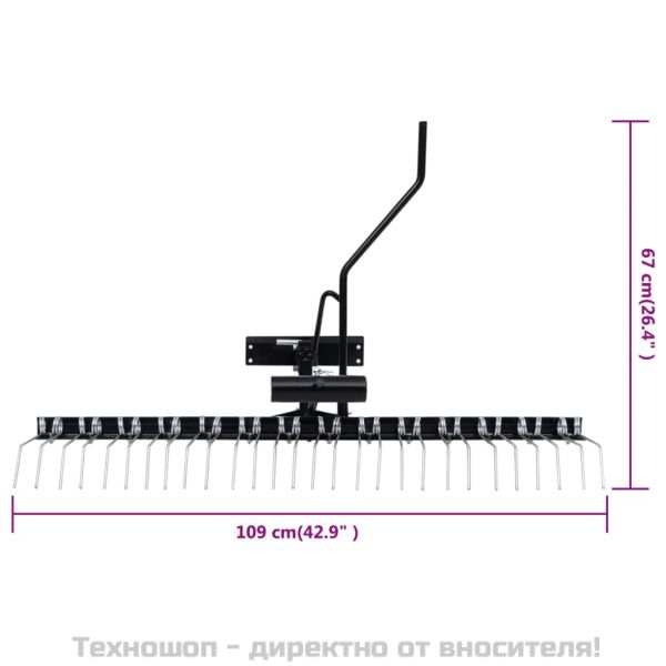Скарификатор за самоходна косачка 109 см