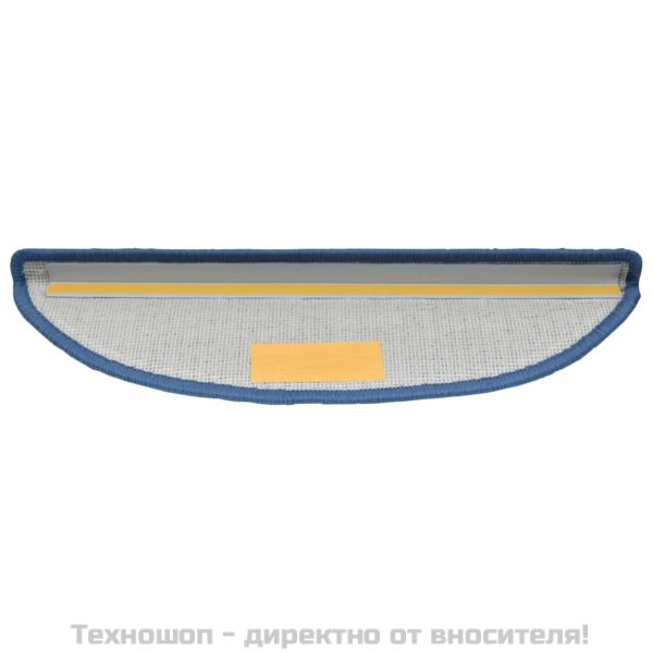 15 бр стелки за стълбища, сини, 65x24x4 см