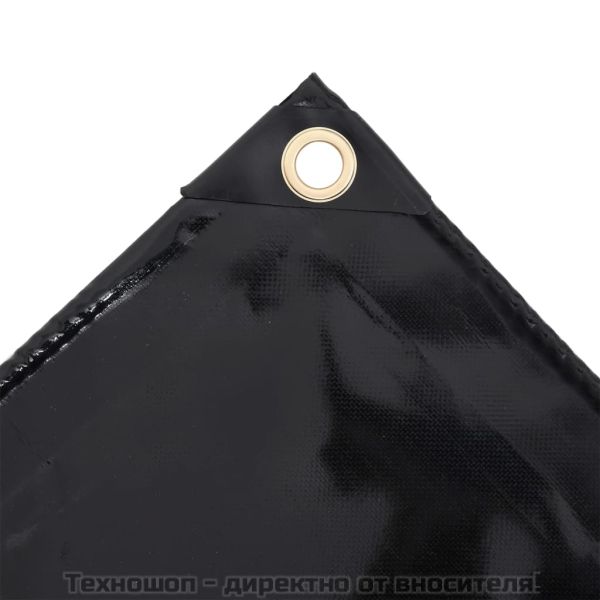 Брезент 650 г/м² 2x3 м черен