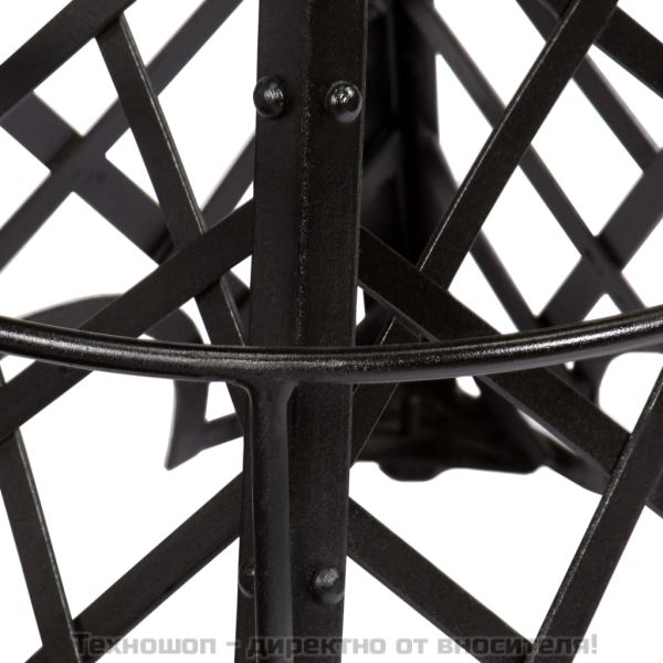 Бар столове, 2 бр, естествена кожа