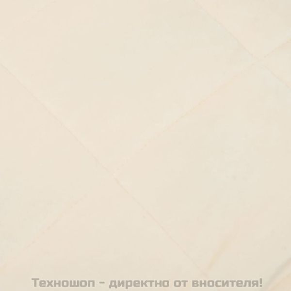 Утежнено одеяло светлокремаво 200x200 см 13 кг плат