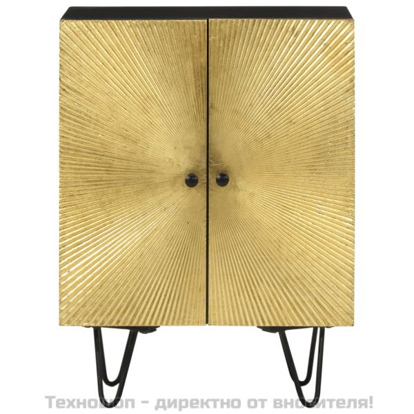 Сайдборд, 55x30x75 см, мангово дърво масив