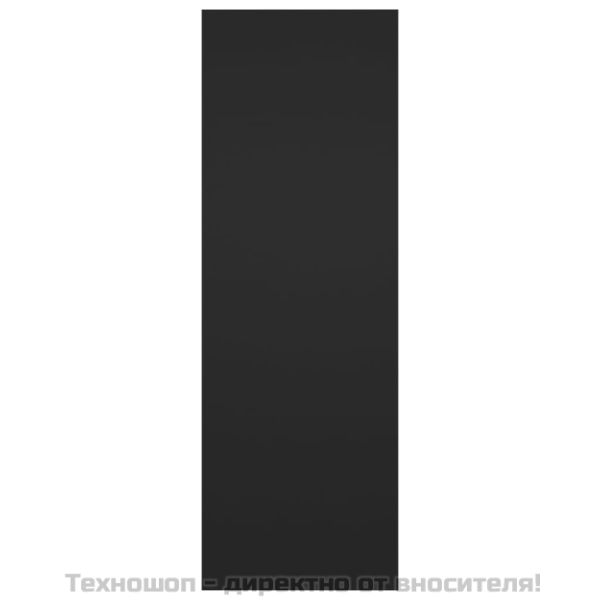 ТВ шкаф, черен, 30,5x30x90 см, инженерно дърво