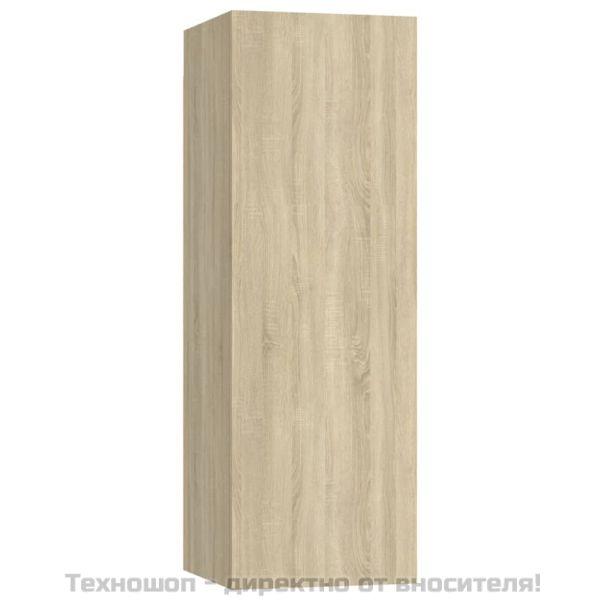 ТВ шкаф, дъб сонома, 30,5x30x90 см, инженерно дърво