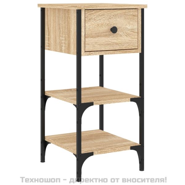 Нощни шкафчета 2 бр сонома дъб 34x36x70 см инженерно дърво
