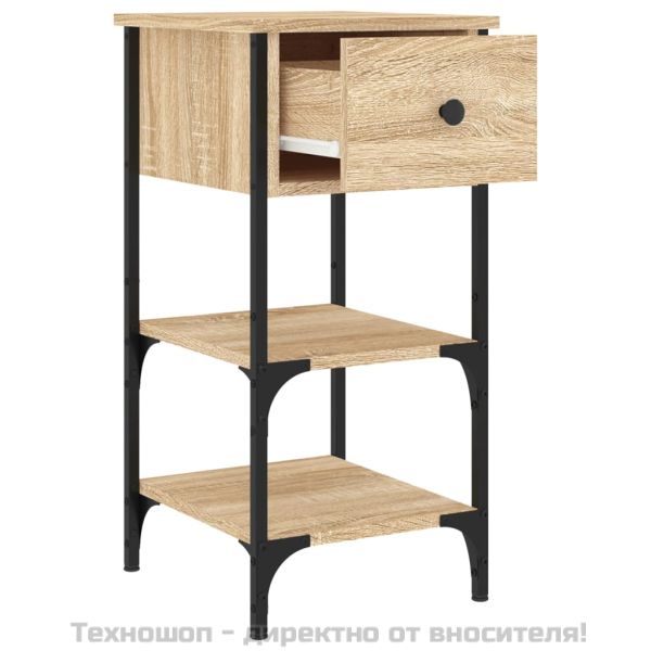 Нощни шкафчета 2 бр сонома дъб 34x36x70 см инженерно дърво