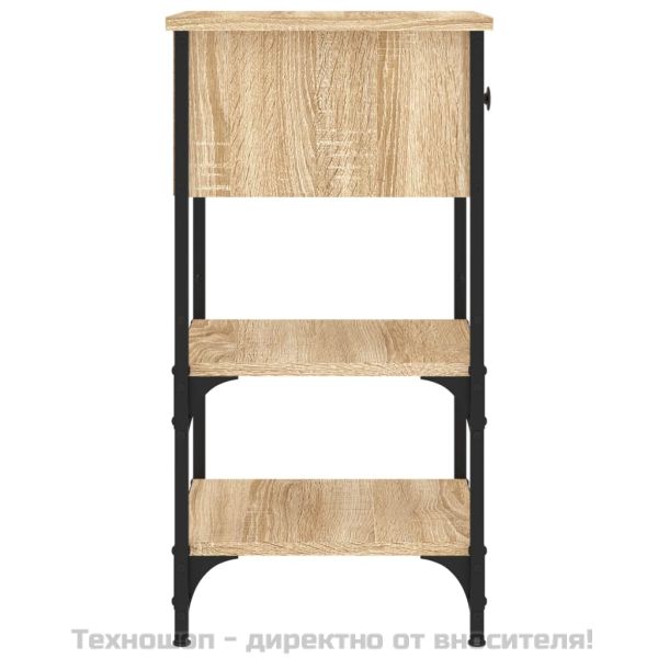 Нощни шкафчета 2 бр сонома дъб 34x36x70 см инженерно дърво