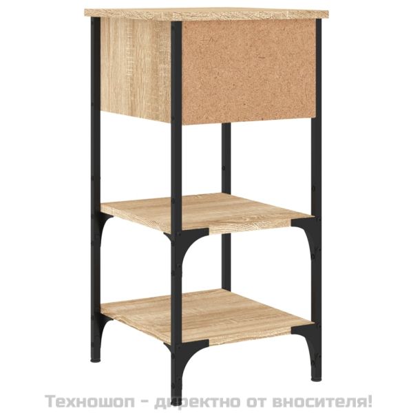 Нощни шкафчета 2 бр сонома дъб 34x36x70 см инженерно дърво