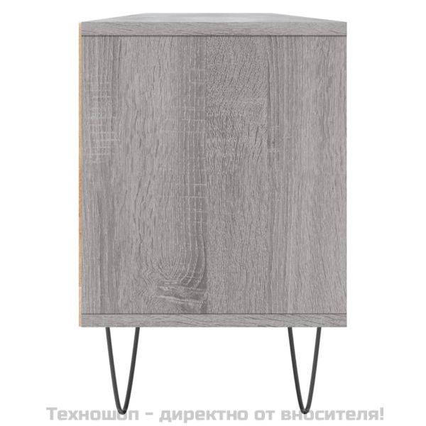 ТB шкаф, сив сонома, 150x30x44,5 см, инженерно дърво