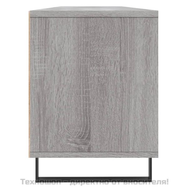 ТB шкаф, сив сонома, 150x30x44,5 см, инженерно дърво