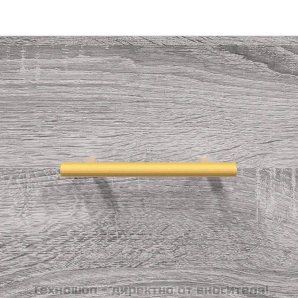 Стенен шкаф, сив сонома, 60x36,5x35 см, инженерно дърво