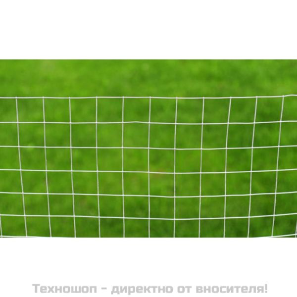 Кокошкарска мрежа, поцинкована стомана, 10x1 м, сребриста