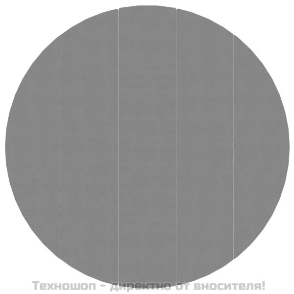 Подложка за басейни светлосива Ø550 см полиестерен геотекстил