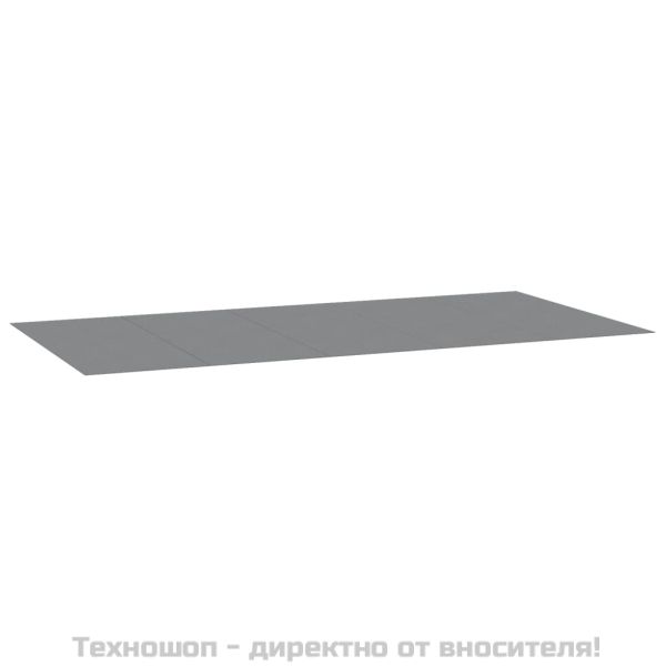 Подложка за басейни светлосива 550x280см полиестерен геотекстил