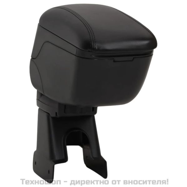 Подлакътник за кола черен 13x31x(31-44) см ABS