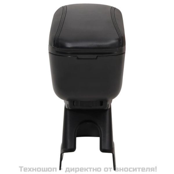 Подлакътник за кола черен 13x31x(31-44) см ABS