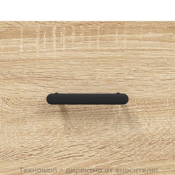 Кафе маса, дъб сонома, 90x50x40 см, инженерно дърво