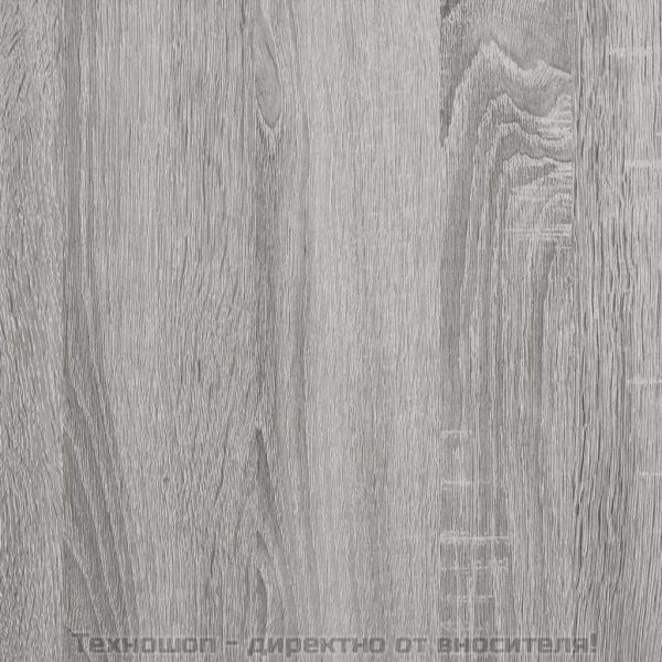 Пейка за обувки, сив сонома, 102x35x55 см, инженерно дърво