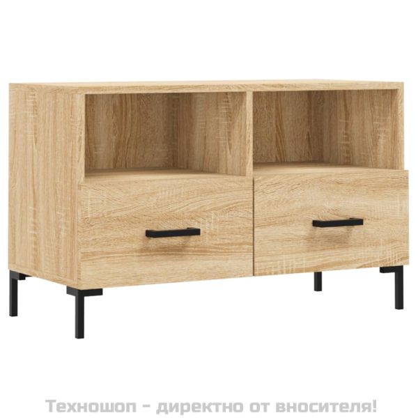 ТB шкаф, Дъб сонома, 80x36x50 см, инженерно дърво