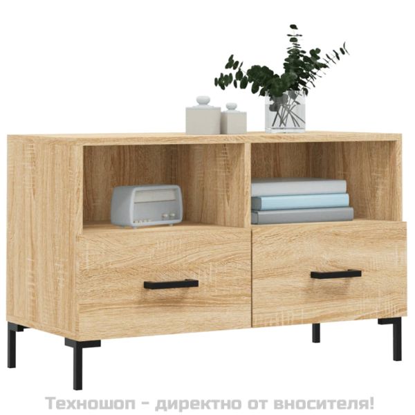 ТB шкаф, Дъб сонома, 80x36x50 см, инженерно дърво