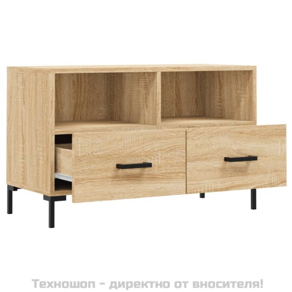 ТB шкаф, Дъб сонома, 80x36x50 см, инженерно дърво