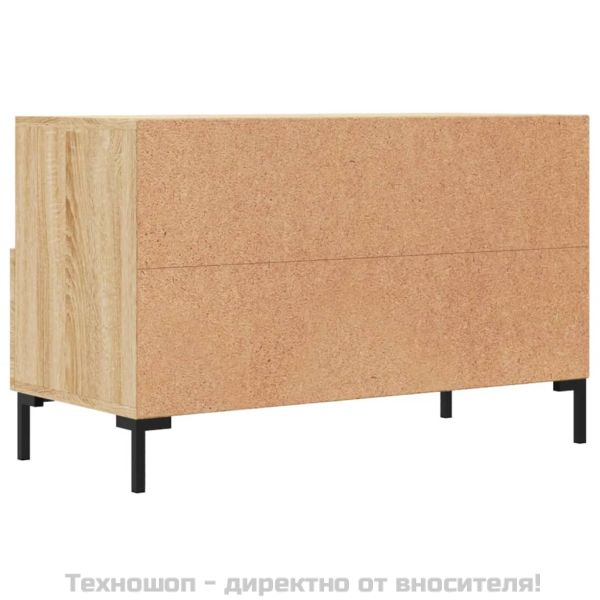 ТB шкаф, Дъб сонома, 80x36x50 см, инженерно дърво