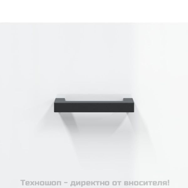 ТВ шкаф, бял гланц, 80x36x50 см, инженерно дърво