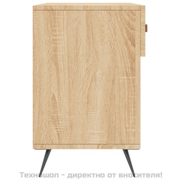 Пейка за обувки, сонома дъб, 102x35x55 см, инженерно дърво