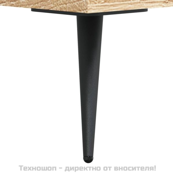 Пейка за обувки, сонома дъб, 102x35x55 см, инженерно дърво