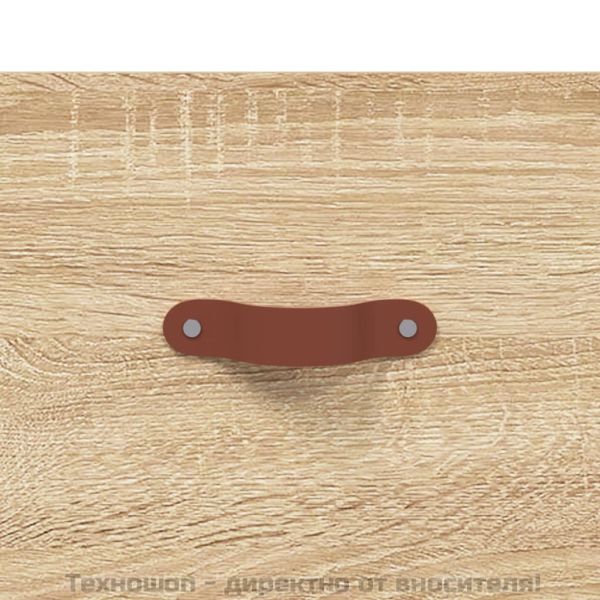 Пейка за обувки, сонома дъб, 102x35x55 см, инженерно дърво