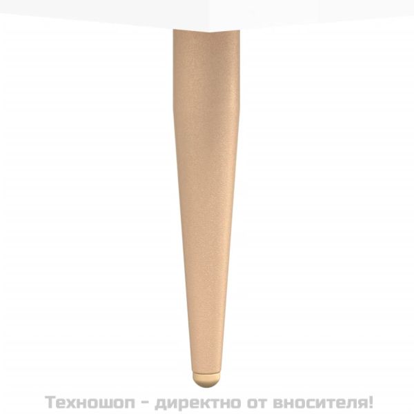 Пейка за обувки, бял гланц, 102x35x55 см, инженерно дърво