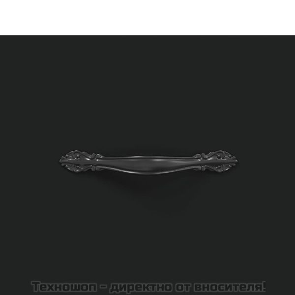 Пейка за обувки, черна, 102x35x55 см, инженерно дърво